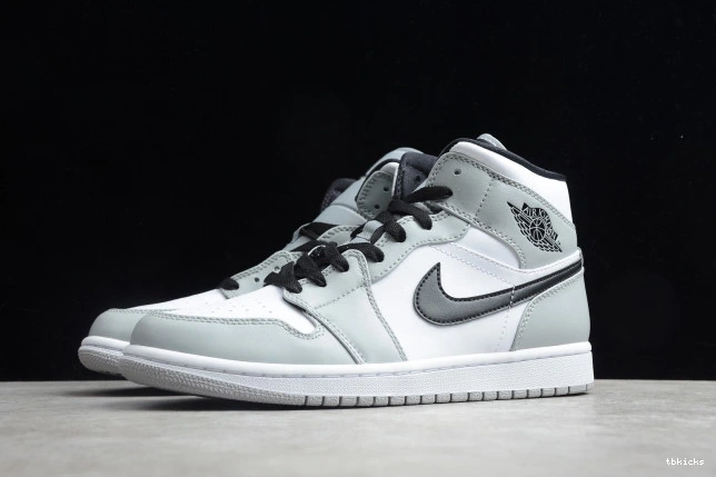 Rep TBK 554724-092 AIR 1 Jordan Mid Grey Light Smoke 0724